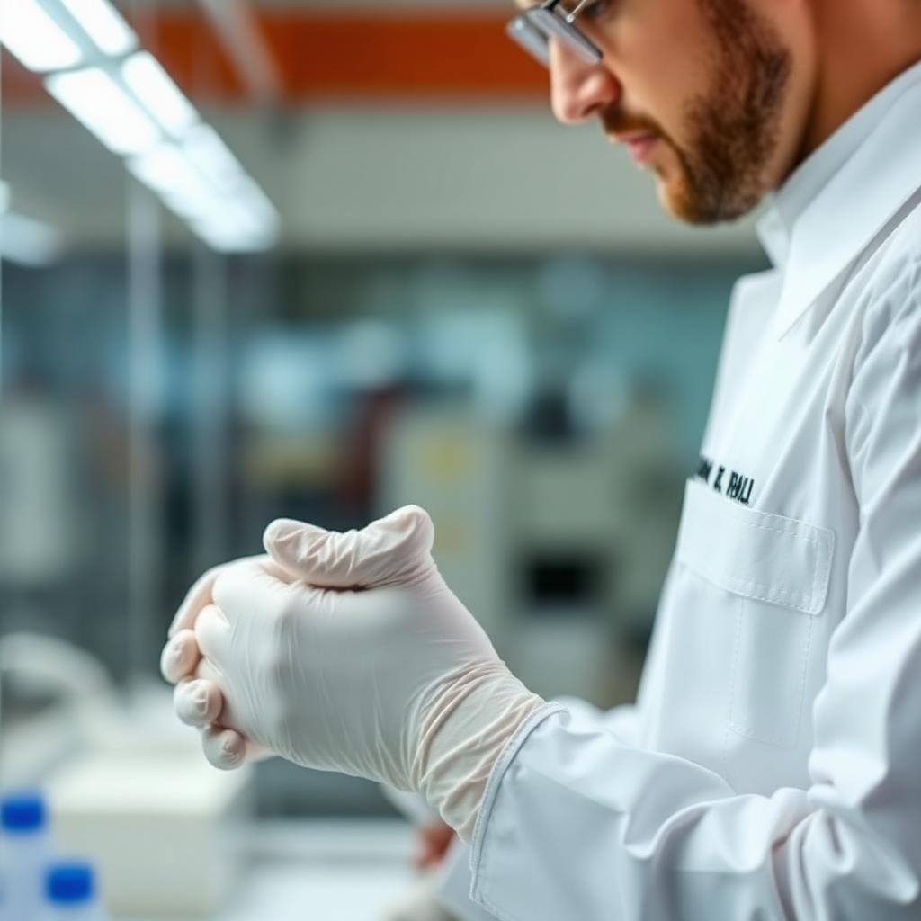 Quality inspection of disposable gloves